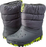 Чоботи Crocs Classic Neo Puff Boot Kids чоботи дитячі зимові крокс J2/33-34/20.8см.