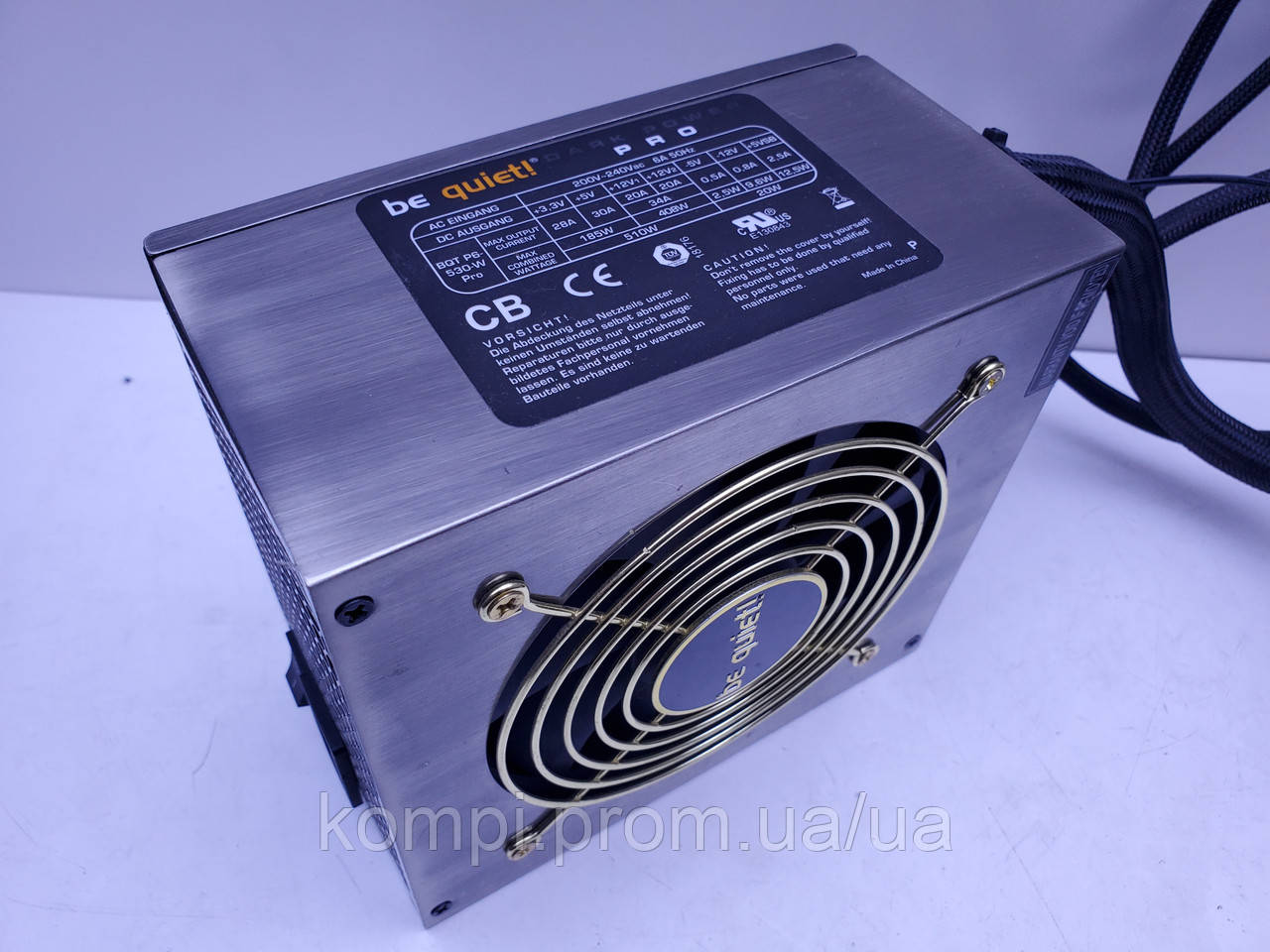 be quiet！電源 BQT P6-530-W Pro 530W 完動美品  Be Quiet Dark Power Pro BQT P6 Pro 530 Watt Modular #35518