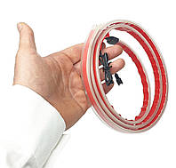 150 см. 12 Вольт. Червона. Неонова підсвітка в авто, декоративна, машини, led, лед