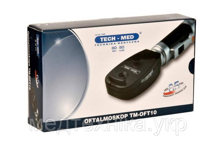 Офтальмоскоп TECH-MED TM - OFТ10 с LED освещением, Польша - фото 1 - id-p435319266