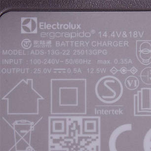 Адаптер 14.4V 4055421046 ADS-13G-22 для акумуляторного пилососа Electrolux, фото 3