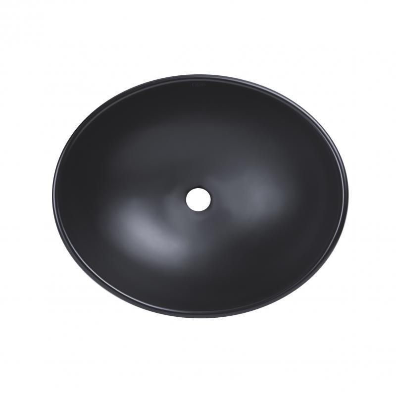 Раковина-чаша Qtap Dove 410х335х145 Matt black QT06116062AMB