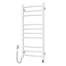 Рушникосушка Navin Камелія 480х1000 Sensor ліва з таймером, біла