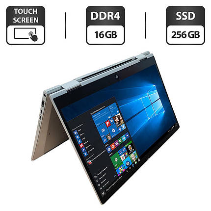 Ноутбук HP EliteBook X360 830 G6/ 13.3" (1920x1080) Сенсорний/ Core i5-10310U/ 16 GB RAM/ 256 GB SSD/ UHD, фото 1