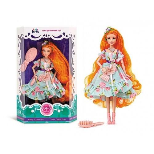Лялька Emily Romantic KH23/001 шарнірна з аксесуарами в коробці 23*34.5*6.2 см