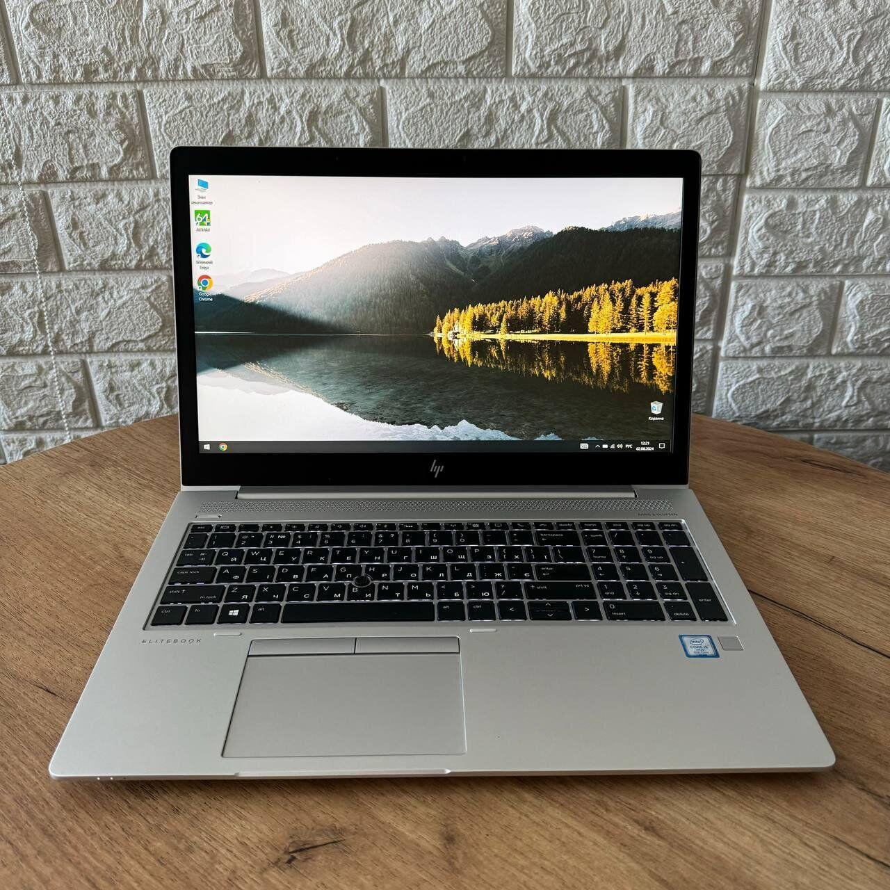 Б/в Ноутбук Б-клас HP EliteBook 850 G5 15.6" 1920x1080| Core i5-8350U| 8 GB RAM| 256 GB SSD| UHD 620