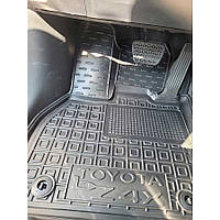 Килимки в салон передні Toyota bz4x з 2022- (Avto-Gumm)