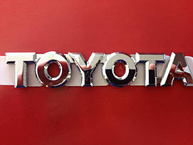 Toyota FJ Cruiser 2007-2014 Емблема значок задній напис Toyota на кришку багажника Нова Оригінал