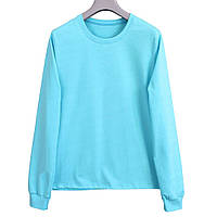 Чоловічий лонгслів блакитний