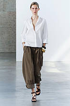 ZARA ПОПЛІНОВА СОРОЧКА ZW COLLECTION SLIM FIT M