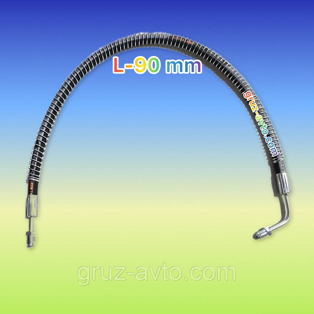 Шланг ГУР ГАЗ-66 3309 4301 силового циліндра (короткий) 66-3408040 L ...