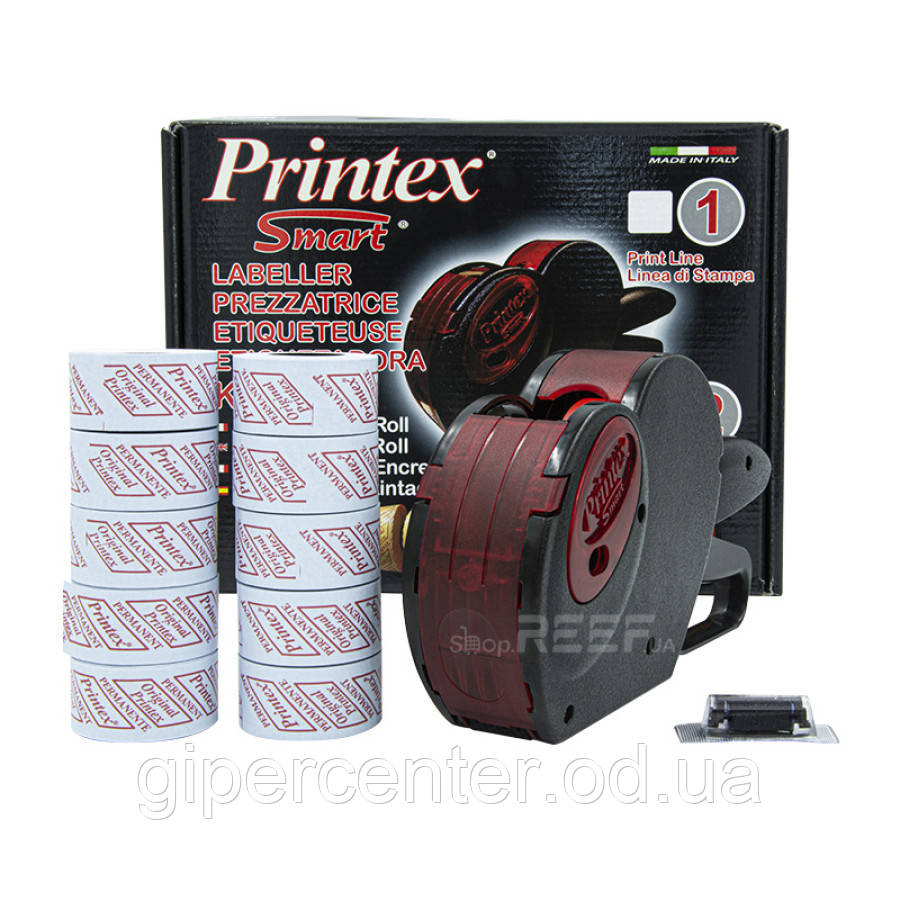 Етикет-пістолет Printex Smart 2612-8 (одно)(набір)