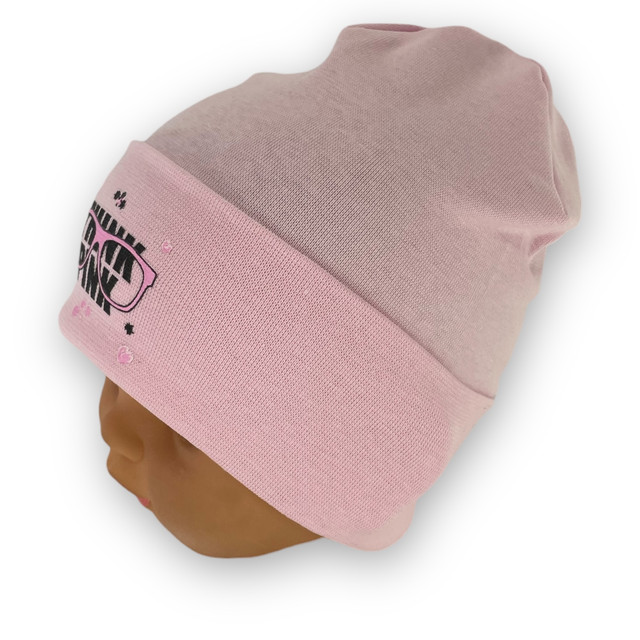 Шапка трикотажная для девочек