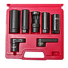 Набір спецголовок для зняття форсунок і датчиків 7ед., фото 2