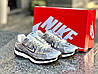 Чоловічі кросівки Nike P-6000 Metallic Сірі Взуття Найк П-6000 текстиль сітка повсякденні демісезон, фото 4