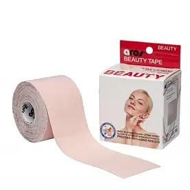 Кінезіологічний тейп для обличчя Ares Beauty 5м х 5см (Пудра)