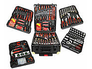 Великий набір інструментів Platinum Tools з тріскачкою | Набір ключів 409 pcs, фото 5