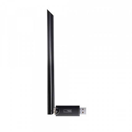 Usb Wi-Fi адаптер модуль для ПК із зовнішньою антеною Baseus FastJoy Series WiFi Adapter 150Mbps Cluster Black, фото 1