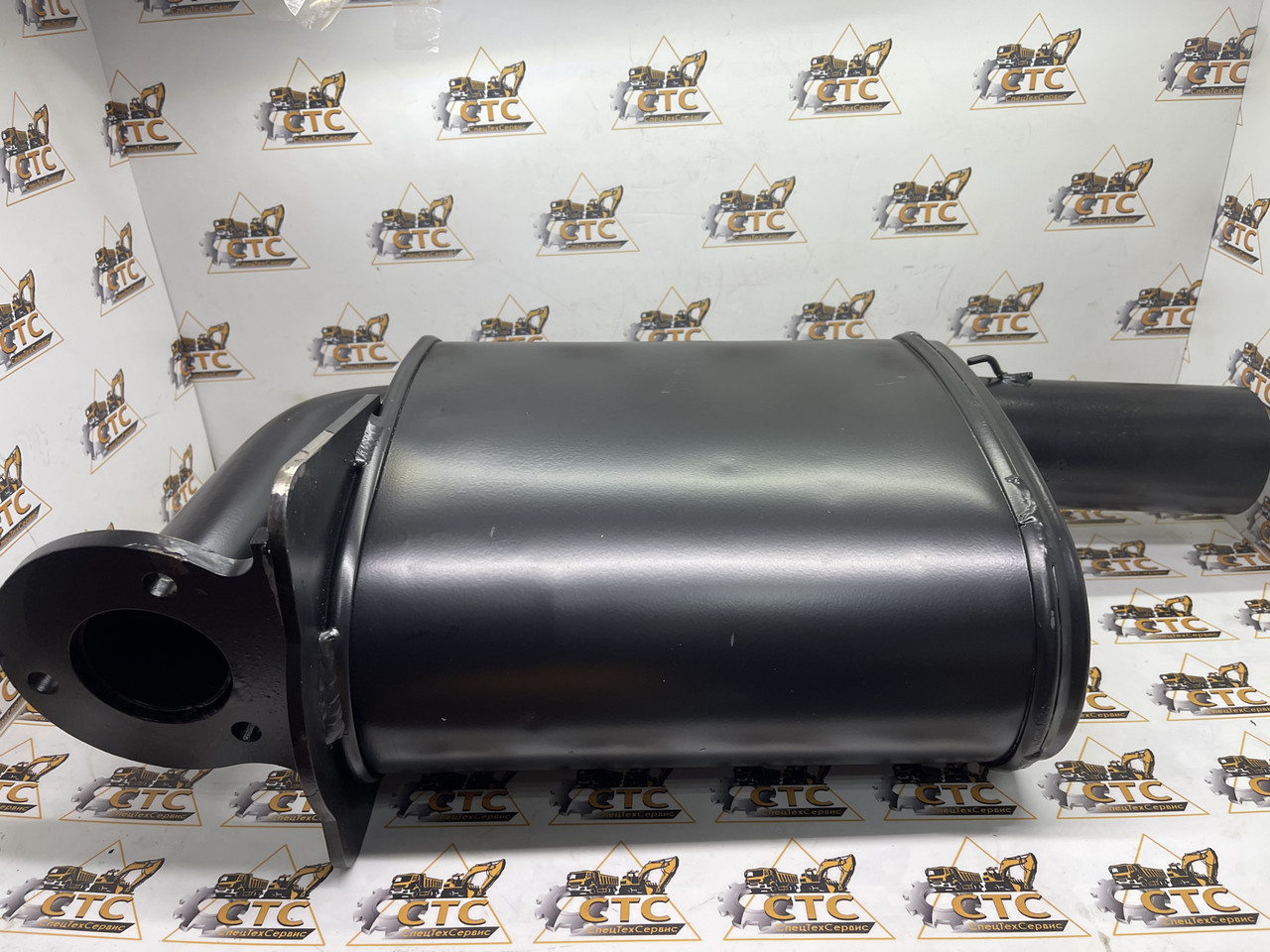 Глушник (резонатор) на JCB 3CX/4CX (331/40186, 331/50774), фото 1