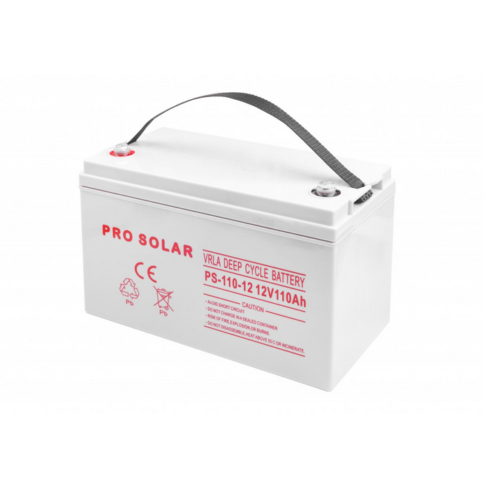 Аккумулятор Volt Polska DEEP CYCLE VPRO SOLAR 12V 110Ah 6AKXDEEP10, фото 1