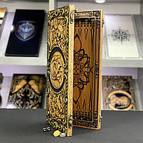 Нарди деревя'ні ручної роботи Козак 48×23 см подарункові, фото 2