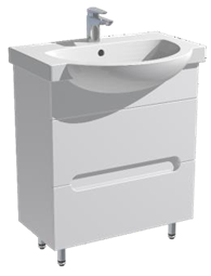 Тумба комодна Ліон Фрея 65/2 з умивальником Фрея 65