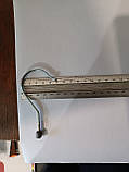 Гачок з метал дроту з пластиковим обмежувачем., фото 2