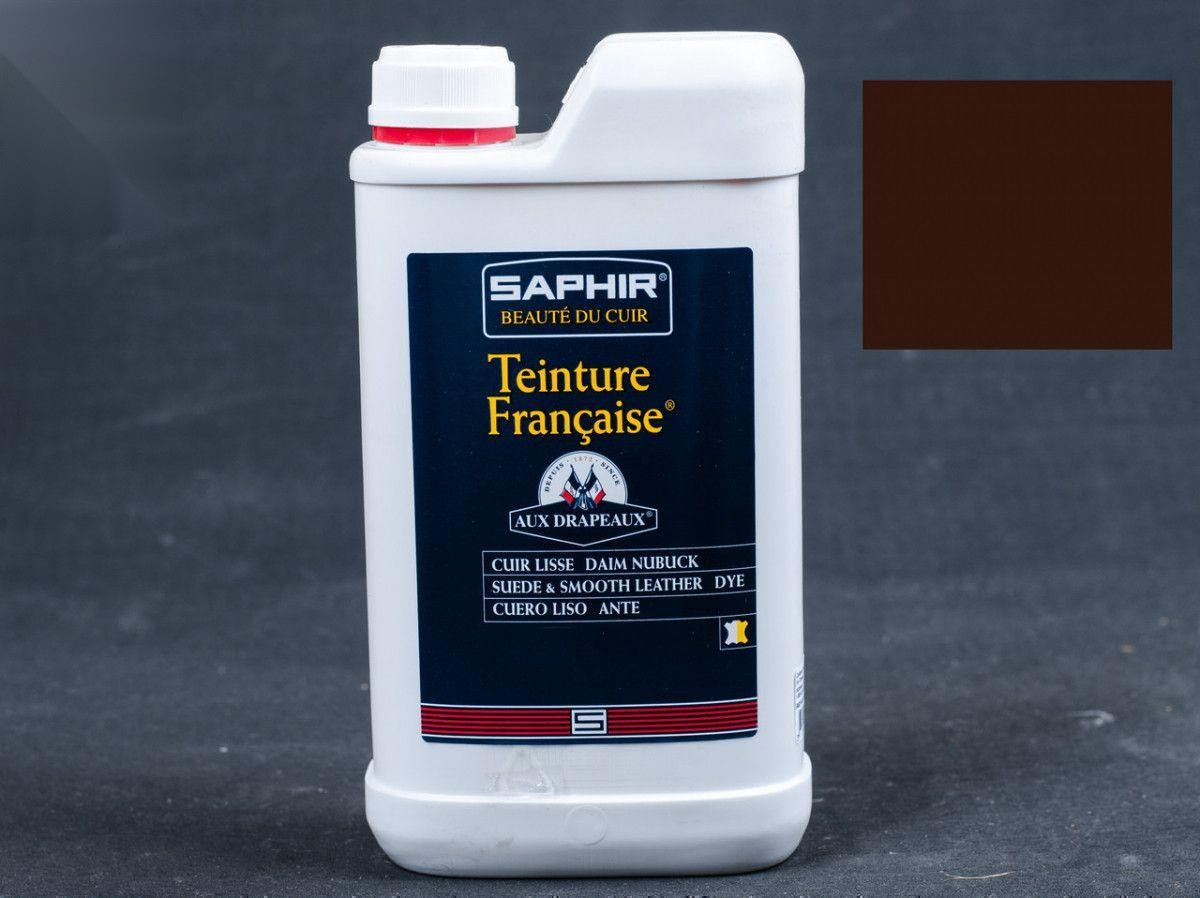 Фарба св. коричнева для відкритих типів шкір Saphir Teinture Francaise,500 мл (03)