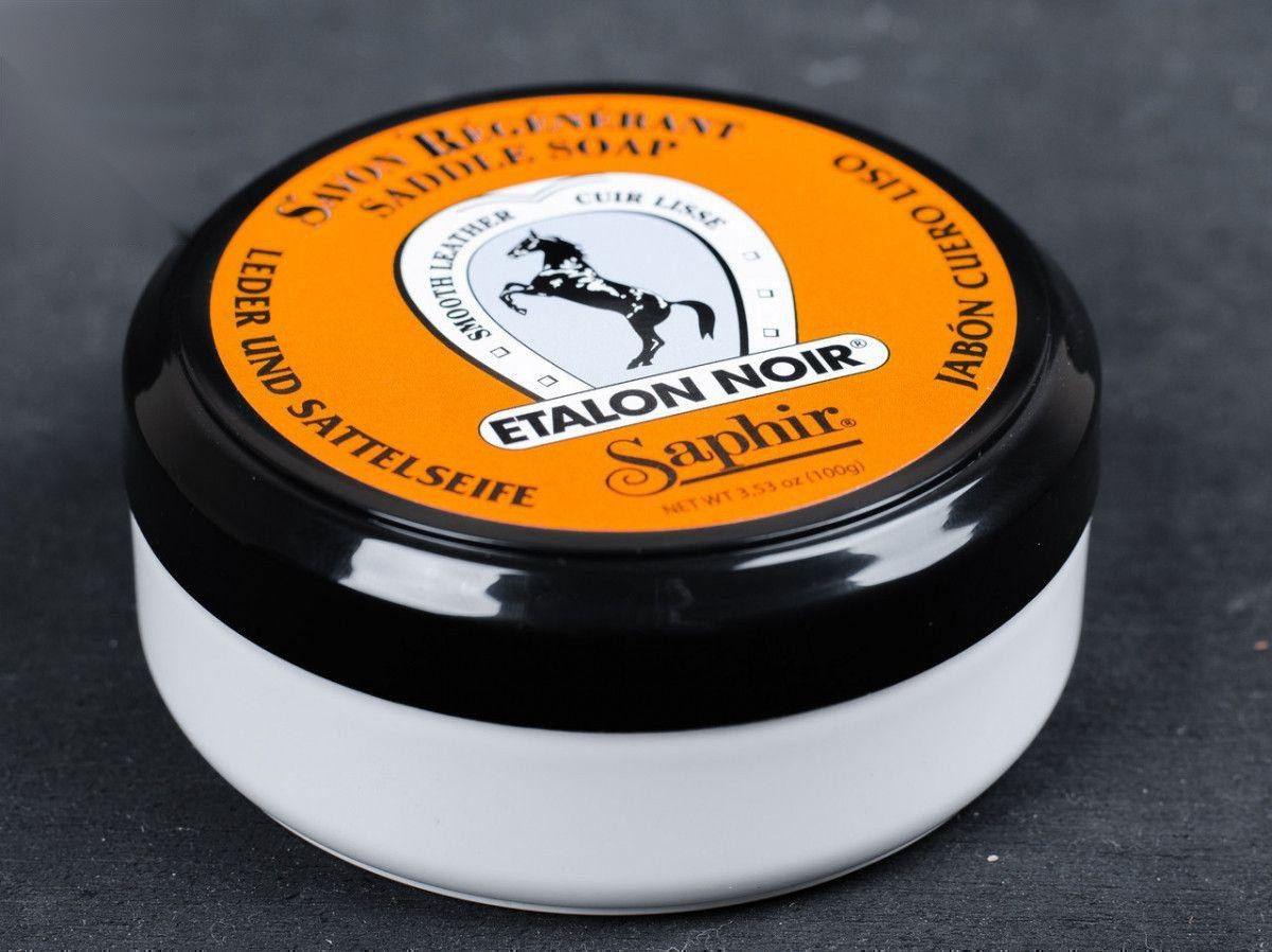 Крем - Мило Saphir Etalon Noir Leather Saddle Soap (0504)