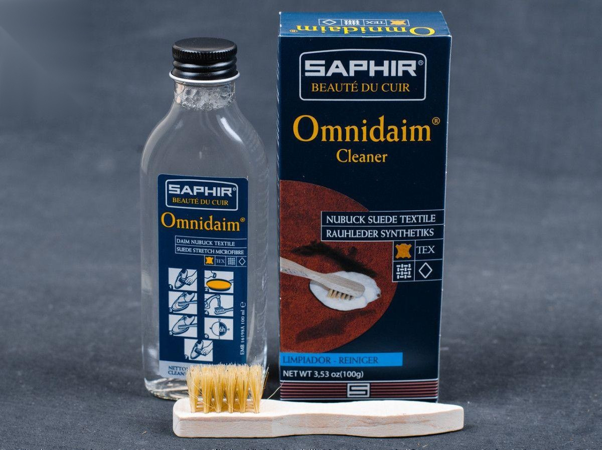 Очищувач для замші та нубука Saphir Omni DAIM, скло, 100 мл (0214)