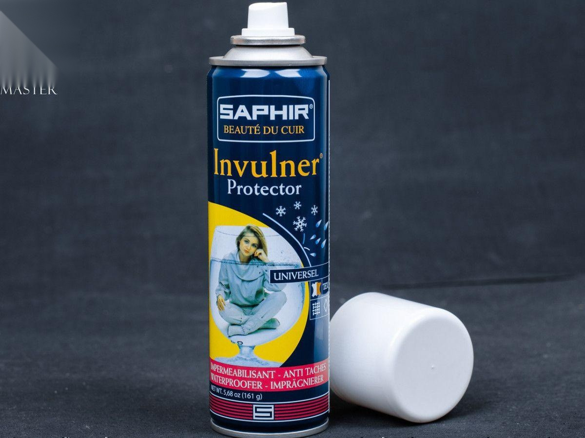 Водовідштовхувальний Спрей Saphir Invulner Protector, 250 мл, кол. безбарвний (0745)