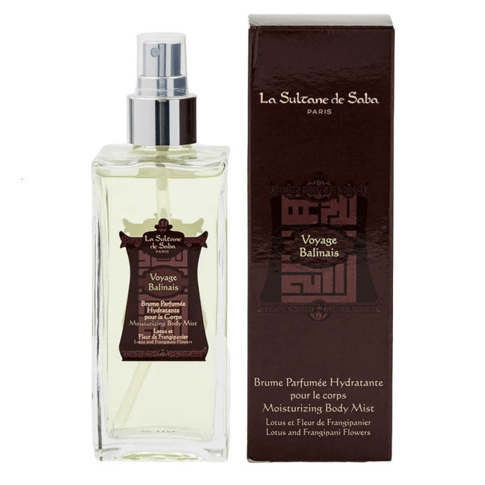 Спрей для тіла La Sultane De Saba Moisturizing Mist Lotus and Frangipani Flower Fragrance