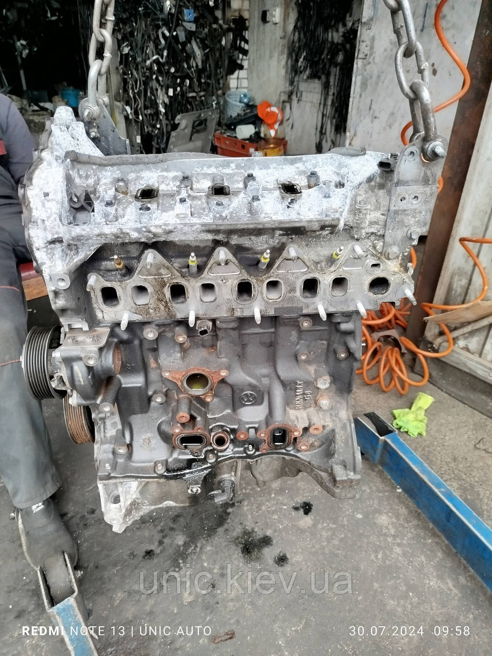 Двигун R9MH413 Renault Trafic 3 / Opel Vivaro 3 1.6 dci б/в