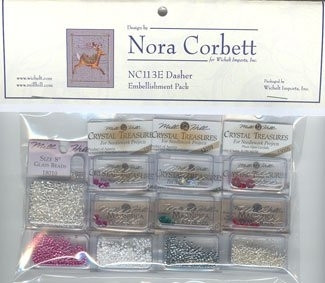 Набір бісеру до схеми Dasher Christmas Eve Couriers Nora Corbett (NC113E)