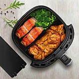 Аерофритюрниця, аерогриль, мультипіч безмасляна Mozano AGD/FRY/01#SRE (1500 Вт, 4 л, 8 авто програм), фото 5