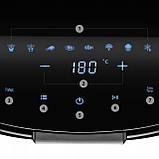 Аерофритюрниця, аерогриль, мультипіч безмасляна Mozano AGD/FRY/01#SRE (1500 Вт, 4 л, 8 авто програм), фото 7