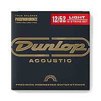 Струни для 12-струнної акустичної гітари Dunlop DAP1252J Phosphor Bronze Medium 12-string