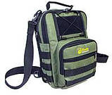 Сумка-рюкзак RFT трансформер Classic 30x22 6л чорний, фото 3