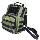 Сумка-рюкзак RFT трансформер Classic 30x22 6л чорний, фото 4