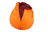 Дитяче безкаркасне крісло мішок груша Paw patrol Щенячий Патруль 90х60, помаранчевий, фото 3