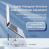 Підставка тримач для ноутбука або планшета JX005, чорна, фото 2