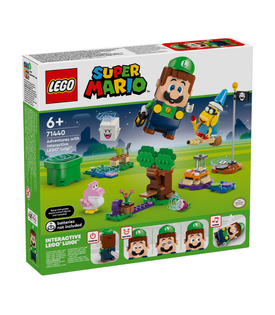 Lego Super Mario Пригоди з інтерактивним LEGO Луїджі 71440, фото 1