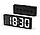 Електронний настільний на акумуляторі годинник SZ-810 з будильником і термометром чорний світлодіодний будильник, фото 2