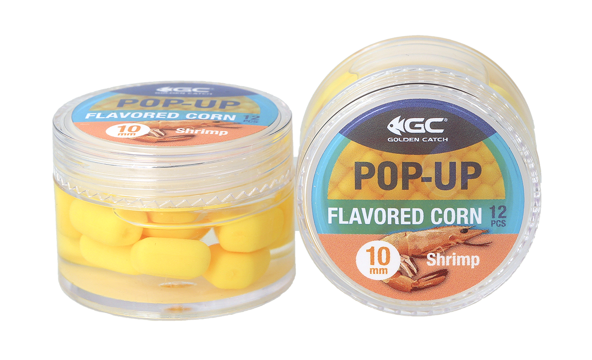 Кукурудза в діпі GC Pop-Up Flavored 8мм(12шт)Shrimp