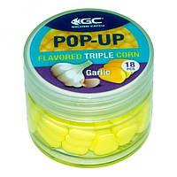Кукурудза в діпі GC Pop-Up Triple Flavored(18шт)Garlic