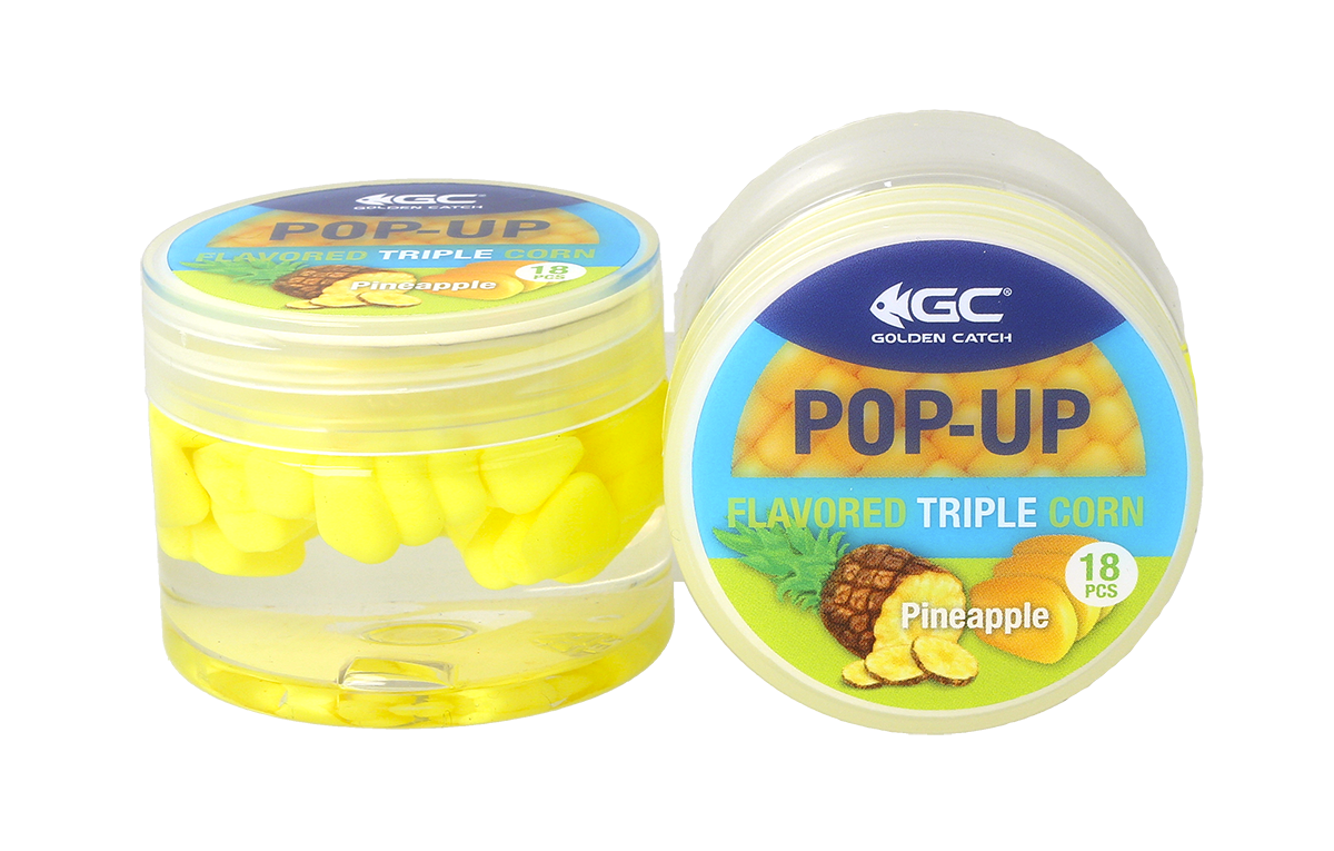 Кукурудза в діпі GC Pop-Up Triple Flavored(18шт)Pineapple