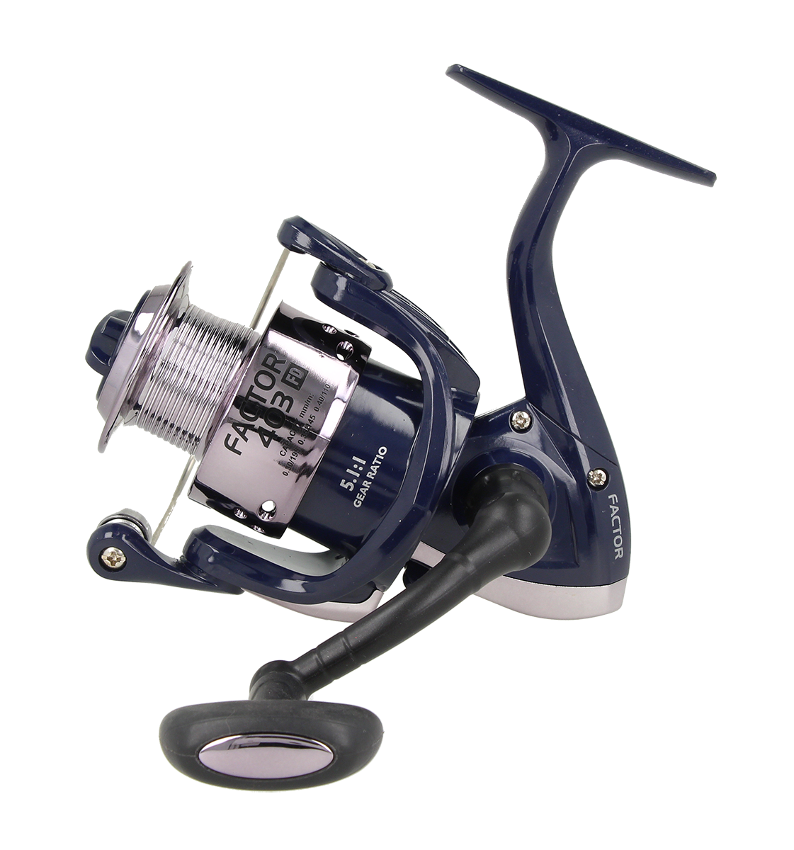 Котушка ZEOX Factor 3BB FD303 Navy/Silver