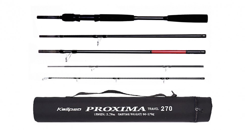 Вуд.спінінгове Kalipso Proxima Travel 2.70m 50-170g(tube)