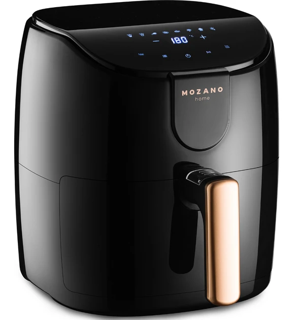Аерофритюрниця, аерогриль, мультипіч безмасляна Mozano AGD/FRY/01#ZLO (1500 Вт, 4 л, 8 авто програм)