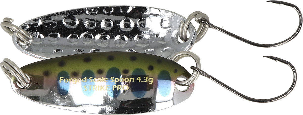 Блешня Strike Pro Forged Scale Spoon 46мм 8.6г 485-1-CH, фото 1